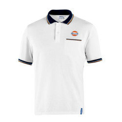Поло тениска SPARCO GULF (с джоб), бял