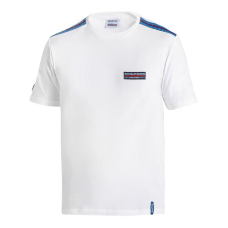 Тениски Тениска SPARCO MARTINI RACING Top Stripes, бял | race-shop.bg