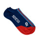 Бельо Чорапи SPARCO MARTINI RACING ICONIC (къси), тъмносин/червен | race-shop.bg