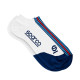 Чорапи SPARCO MARTINI RACING ICONIC (къси), бял/тъмносин