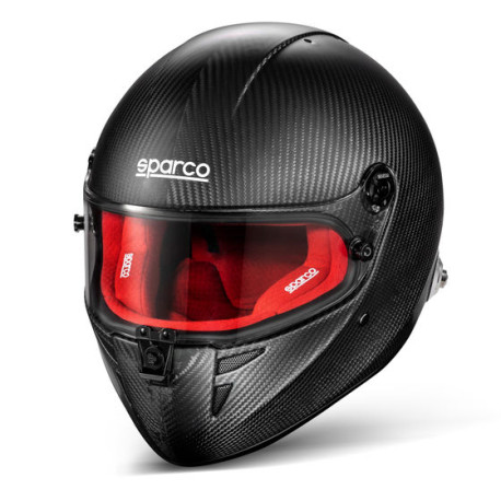 Затворени каски Каска Sparco STEALTH RF CARBON с FIA, red | race-shop.bg