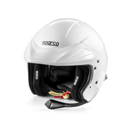 Каска Sparco FLUX RJ-I с FIA, бяла