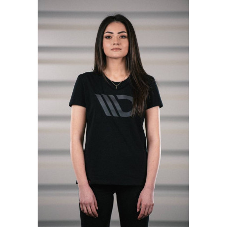Тениски Дамска тениска MAXTON DESIGN (червено лого), сив | race-shop.bg