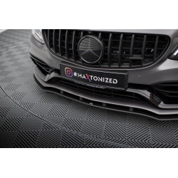 MAXTON DESIGN преден сплитер за Mercedes-AMG C63 Sedan / Estate W205 Facelift
