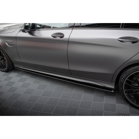 Бодикит и визуални аксесоари Странични прагове Mercedes-AMG C63 Седан / Стейт W205 Фейслифт | race-shop.bg