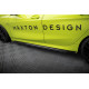 Бодикит и визуални аксесоари MAXTON DESIGN дифузьори за прагове на BMW 1 F40 M-Pack / M135i, червен + гланцови клапи | race-shop.bg