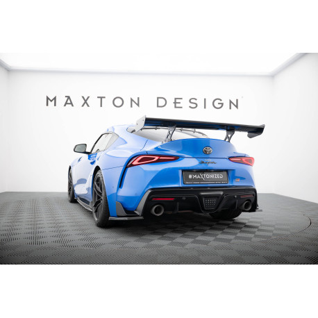 Бодикит и визуални аксесоари Карбонов спойлер с външни стойки Toyota Supra Mk5 | race-shop.bg