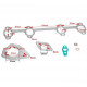 Гарнитури за турбо- конкретен модел Турбо гарнитура комплект VW Audi 1.9 TDI 110HP | race-shop.bg