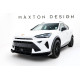 Бодикит и визуални аксесоари MAXTON DESIGN преден сплитер за Cupra Formentor Mk1 Facelift, черен + гланцови клапи | race-shop.bg