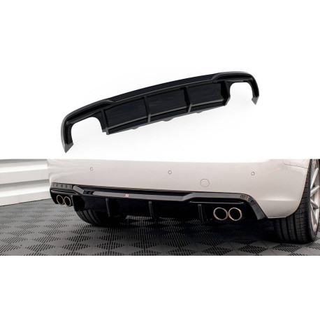 Бодикит и визуални аксесоари Заден дифузьор Audi A5 8T Facelift (Версия с двойни ауспуси от двете страни) | race-shop.bg