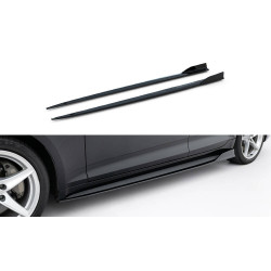 MAXTON DESIGN дифузьори за прагове на Audi S5 / A5 S-Line Sportback F5, гланц черен