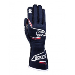 Race ръкавици Sparco ARROW+ с FIA (външен шев) червено/черно