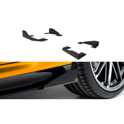 MAXTON DESIGN странични клапи за BMW M135i F70, гланц черен