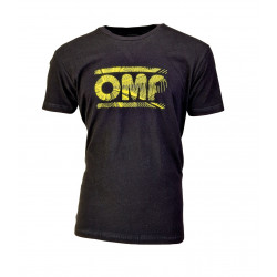 Тениска OMP racing черни