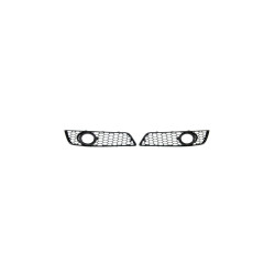 RACES рамки за халогени на Audi A3 8P Gloss Black