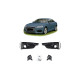 Бодикит и визуални аксесоари RACES рамки за халогени на Audi A5 F5 Gloss Black | race-shop.bg