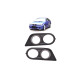 Бодикит и визуални аксесоари Решетки за фарове за мъгла за BMW 3 E46 | race-shop.bg