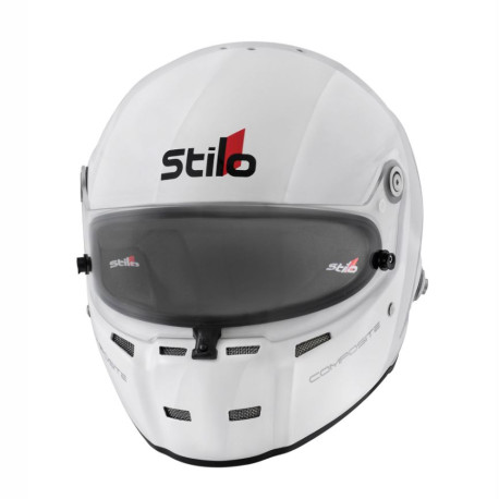 Затворени каски Каска STILO ST5F N с FIA HANS, Бяло с черен интериор | race-shop.bg