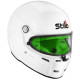 Затворени каски Каска STILO Karting каска ST5 CMR 2016, Бял със зелен интериор | race-shop.bg