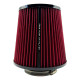 Универсални филтри RACES Motorsport Универсален Въздушен филтър (височина 175mm) - ЧЕРВЕН | race-shop.bg