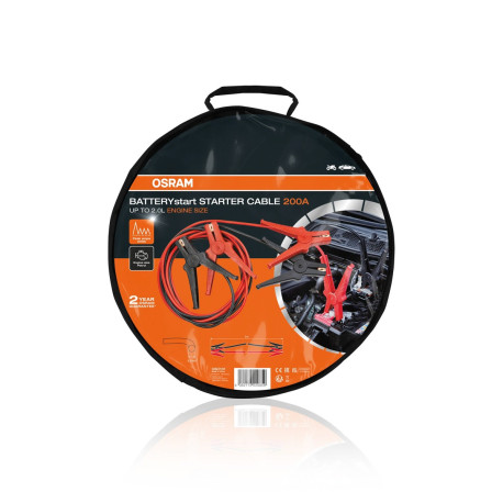 Зарядни за акумулатори Osram СТАРТ кабел 200A | race-shop.bg