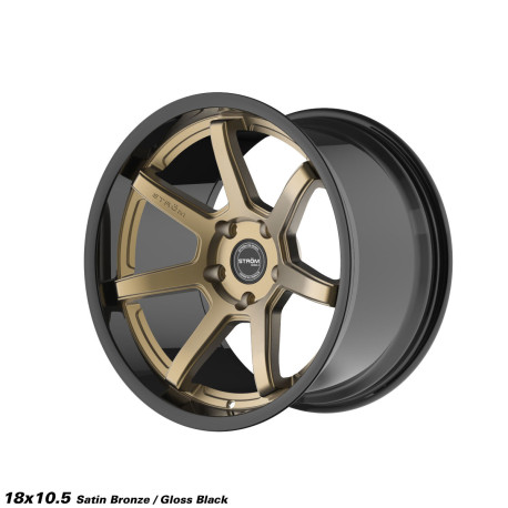 ALU disky STROM STROM DS-15 wheel 18x10.5 5x114.3 73.1 ET10, Gloss Black / Satin Bronze Face | race-shop.bg