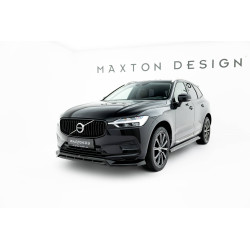 MAXTON DESIGN преден сплитер за Volvo XC60 Mk2, гланц черен
