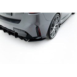 MAXTON DESIGN Street Pro задни странични сплитери за BMW M135i F70, черен, V1