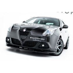 MAXTON DESIGN преден сплитер за Alfa Romeo Giulietta Zender, гланц черен