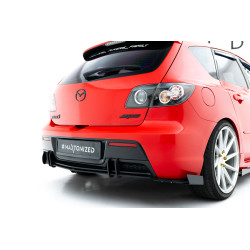 Street Pro Задни Странични Сплитери + Крила Mazda 3 MPS Mk1 EU Версия