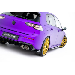 Задни странични сплитери V.6 за Volkswagen Golf R Mk8 Facelift
