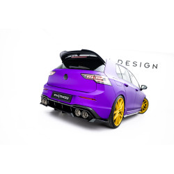 Заден сплитер (с вертикални барове) V2 Volkswagen Golf R Mk8 / Mk8 Facelift