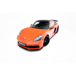 MAXTON DESIGN преден сплитер за Porsche 718 Cayman GTS 982c, гланц черен, V3