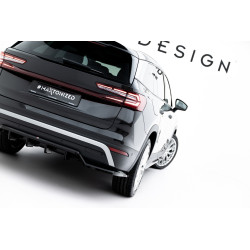 MAXTON DESIGN заден сплитер за Skoda Kodiaq Mk2 (с вертикални ленти), гланц черен