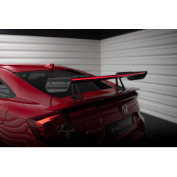 Карбонов спойлер горна част Swan Mounting + LED Honda Civic SI Mk10
