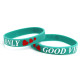 Гумени гривни Good Vibes Only гривна (Мента) | race-shop.bg