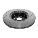 Спирачни дискове и накладки DBA DBA 5000 series T3 Slotted Black Hat DBA52808V2BLKS (2 pcs) | race-shop.bg