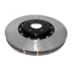 Спирачни дискове и накладки DBA DBA 5000 series Crossed Drilled & Dimpled Black Hat DBA52774BLKXD (2 pcs) | race-shop.bg
