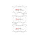 Спирачни дискове и накладки DBA DBA Brake Kit 4000 Series T3 Slotted & Xtreme Performance Brake Pads DBA42700S-2380XP | race-shop.bg