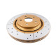 Спирачни дискове и накладки DBA DBA Street Series X-GOLD DBA3450X (2 pcs) | race-shop.bg