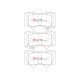Спирачни дискове и накладки DBA DBA Brake Pads Street Performance, Front Axle DB2380SP | race-shop.bg