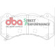 Спирачни дискове и накладки DBA DBA Brake Pads Street Performance, Front Axle DB2375SP | race-shop.bg
