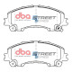 Спирачни дискове и накладки DBA DBA Brake Pads Street Series Ceramic, Front Axle DB2341SS | race-shop.bg
