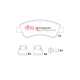 Спирачни дискове и накладки DBA DBA Brake Pads Xtreme Performance, Front Axle DB1923XP | race-shop.bg