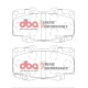 Спирачни дискове и накладки DBA DBA Brake Pads Xtreme Performance ECE R90 certified, Front Axle DB1739XP | race-shop.bg