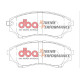 Спирачни дискове и накладки DBA DBA Xtreme Performance предни спирачни накладки DB1681XP | race-shop.bg