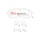 Спирачни дискове и накладки DBA DBA Brake Pads Xtreme Performance, Rear Axle DB15200XP | race-shop.bg