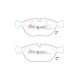 Спирачни дискове и накладки DBA DBA Brake Pads Street Performance, Front Axle DB15194SP | race-shop.bg