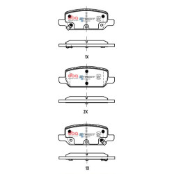 DBA Street Series EV Brake Pads DB15159SSEV