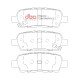 Спирачни дискове и накладки DBA DBA Brake Pads Xtreme Performance ECE R90 certified, Rear Axle DB1509XP | race-shop.bg